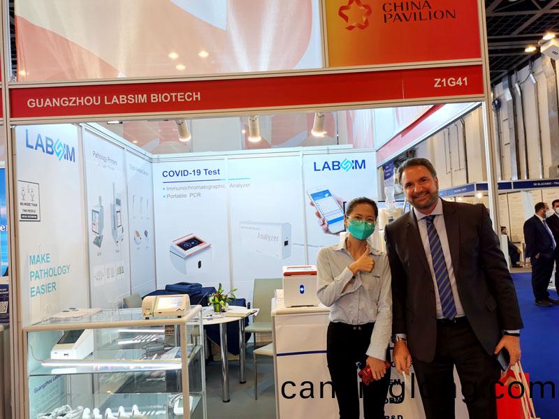 【展會(hui)迴(hui)顧(gu)】藍(lan)勃生(sheng)物精(jing)綵(cai)亮(liang)相(xiang)2022 MEDLAB Middle East